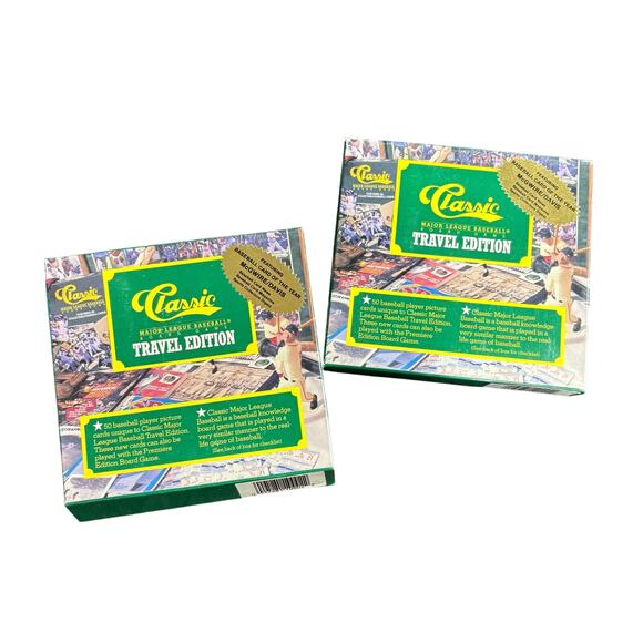 Vintage Classic Major League Baseball Travel Edition Board Game S/2 - New in Box - Picture 1 of 6